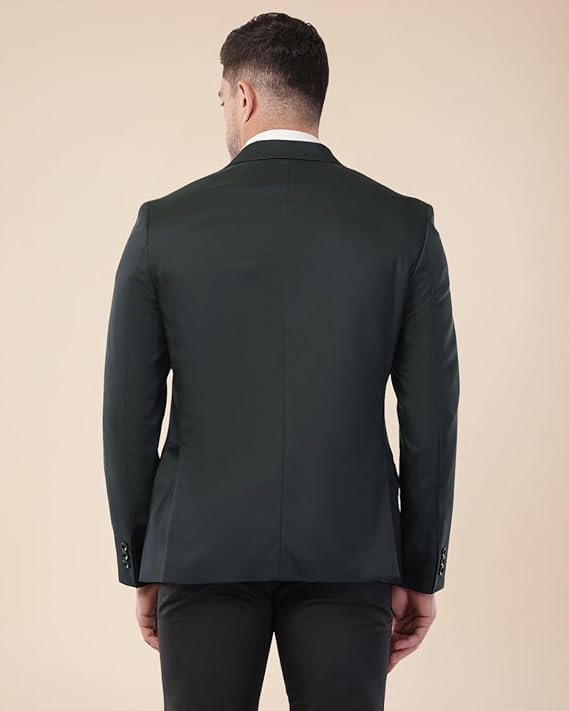 SaintX Men's Formal Blazer | Fully Lined | Slim Fit | Professional Jacket | Premium Business Formal Suit | Office | Wedding | All Purpose - Image 6